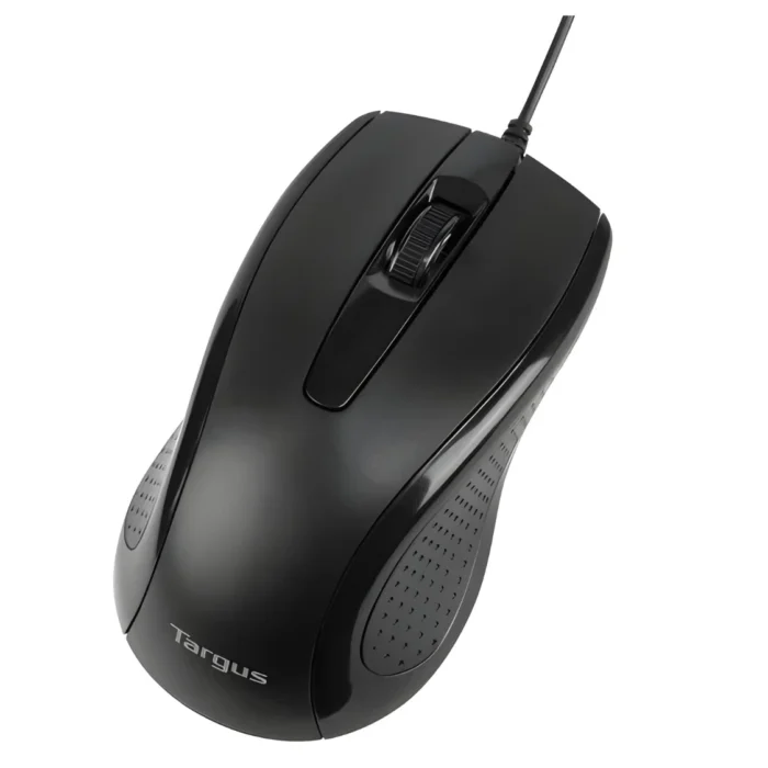Targus Armor Wired Optical USB Mouse (AMU8602AP-50) เมาส์มีสาย ขนาดกระชับมือ