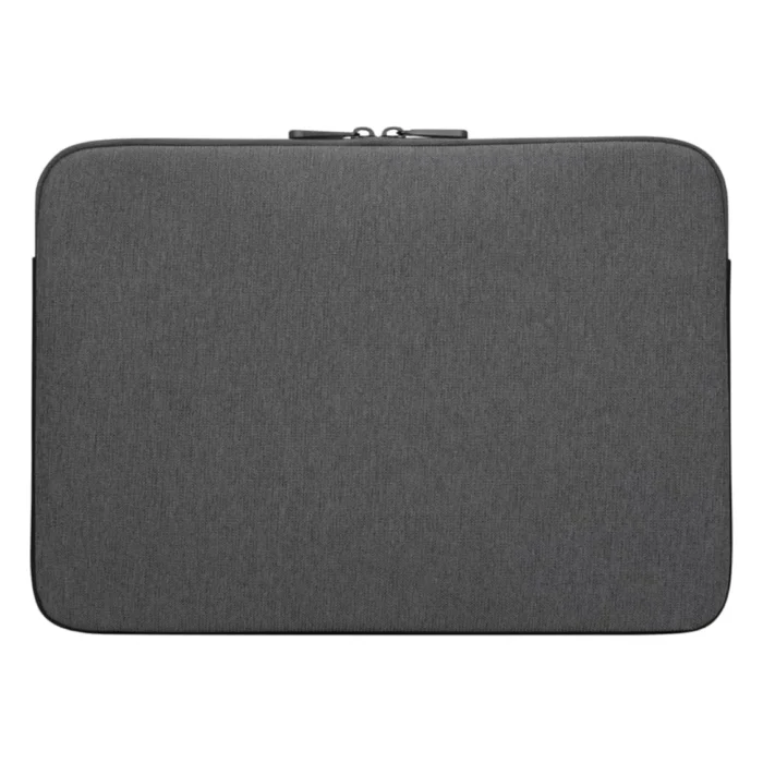Targus Cypress Eco Smart Sleeve Gray 02 Targus Cypress Eco Smart Sleeve Grey ซองแนวนอนใส่แล็ปท็อปใหญ่ ขนาด 13-14 นิ้ว สีเทา
