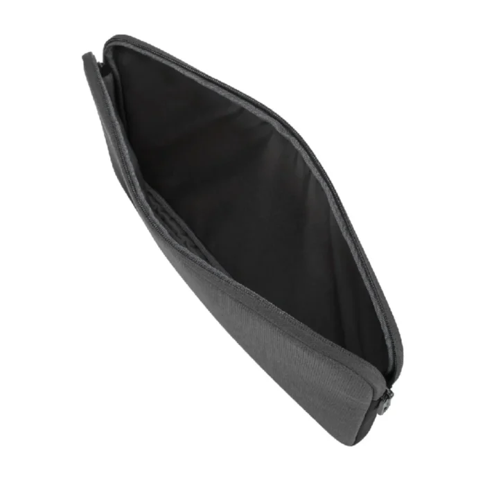 Targus Cypress Eco Smart Sleeve Gray 03 Targus Cypress Eco Smart Sleeve Grey ซองแนวนอนใส่แล็ปท็อปใหญ่ ขนาด 13-14 นิ้ว สีเทา