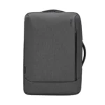 Targus Cypress EcoSmart Convertible Backpack Grey กระเป๋าเป้สำหรับโน๊ตบุ๊ก สีเทา
