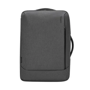 Targus Cypress EcoSmart 15.6 inch Convertible Gre 01 Targus Cypress EcoSmart Convertible Backpack Grey กระเป๋าเป้สำหรับโน๊ตบุ๊ก สีเทา