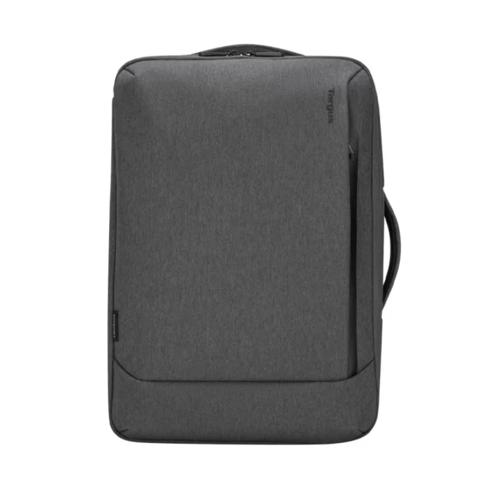 Targus Cypress EcoSmart 15.6 inch Convertible Gre 01 Targus Cypress EcoSmart Convertible Backpack Grey กระเป๋าเป้สำหรับโน๊ตบุ๊ก สีเทา
