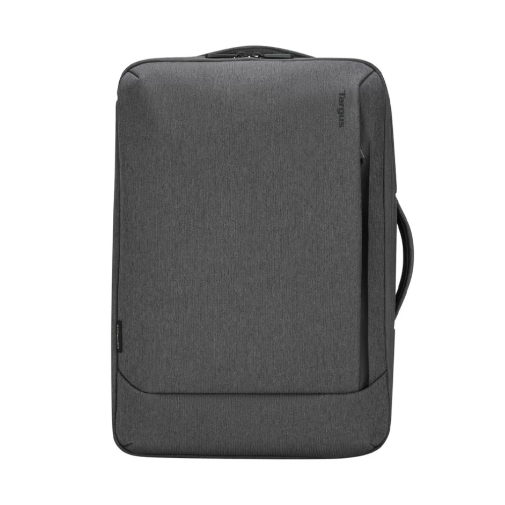 Targus Cypress EcoSmart 15.6 inch Convertible Gre 01 Targus Cypress EcoSmart Convertible Backpack Grey กระเป๋าเป้สำหรับโน๊ตบุ๊ก สีเทา