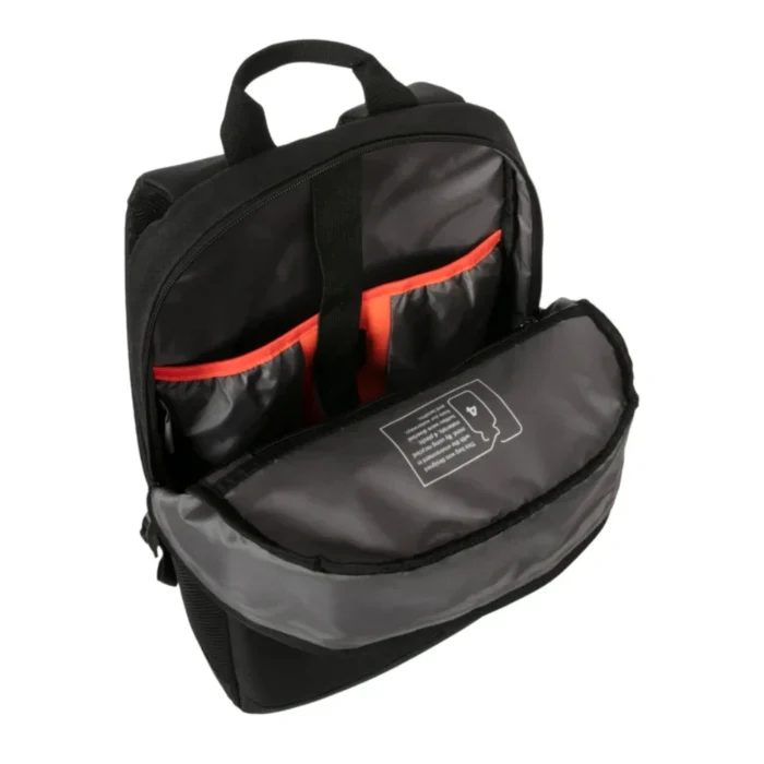 Targus GeoLite EcoSmart Plus Backpack 03 Targus GeoLite EcoSmart® Plus Backpack กระเป๋าสะพายหลังสำหรับแล็ปท็อป ขนาด 12-16 นิ้ว สีดำ