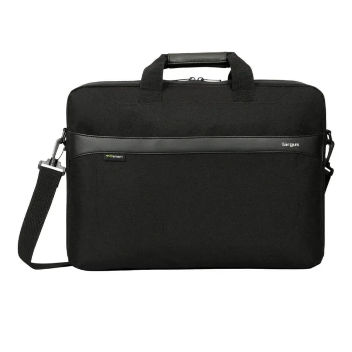 Targus GeoLite EcoSmart Slim Brief กระเป๋าสะพายข้างแล็ปท็อป ขนาด 15-16 นิ้ว สีดำ
