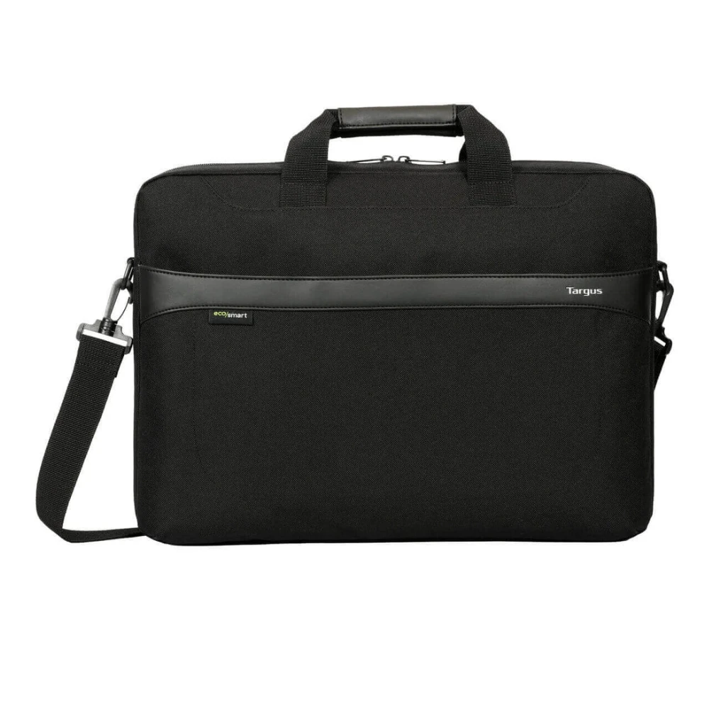 Targus GeoLite EcoSmart Slim Brief Black 01 Targus GeoLite EcoSmart Slim Brief กระเป๋าสะพายข้างแล็ปท็อป ขนาด 15-16 นิ้ว สีดำ