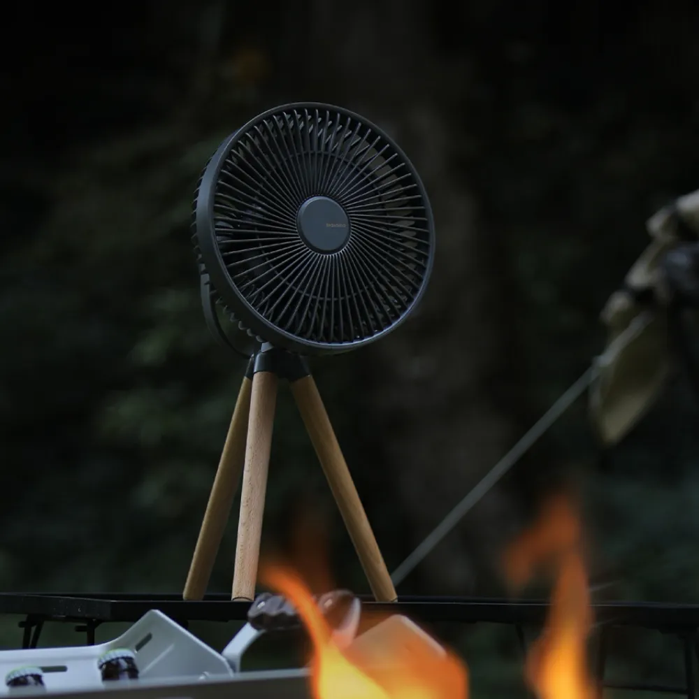 aisolove-f13-outdoor-fan-black-1 AISOLOVE F13 พัดลมกลางแจ้ง รุ่น Outdoor Fan สีดำ แบต 9000mAh ใช้เป็น Powerbank ได้