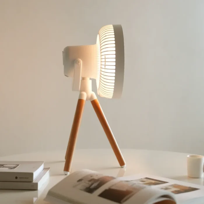 AISOLOVE F13 พัดลมกลางแจ้ง รุ่น Outdoor Fan สีดำ แบต 9000mAh ใช้เป็น Powerbank ได้