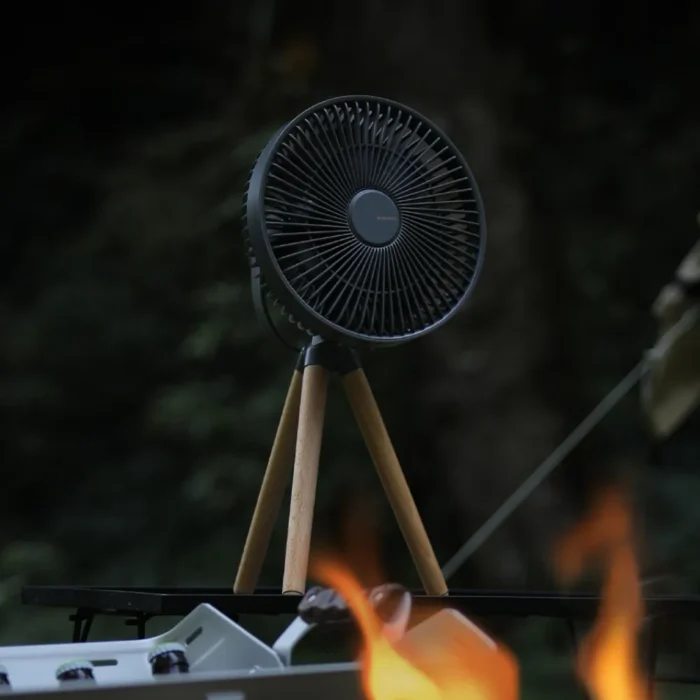 aisolove-f13-outdoor-fan-white-2 AISOLOVE F13 พัดลมกลางแจ้ง รุ่น Outdoor Fan สีขาว แบต 9000mAh ใช้เป็น Powerbank ได้