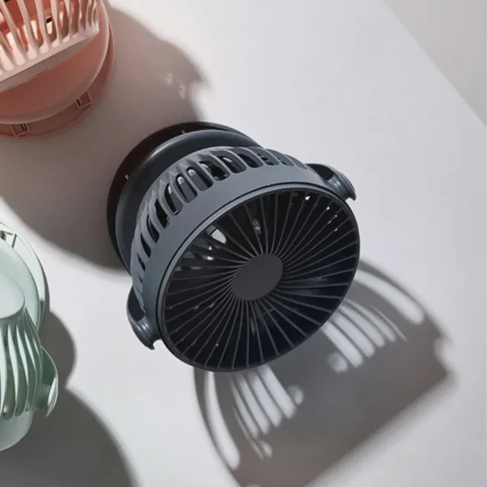 AISOLOVE F3 พัดลมหนีบโต๊ะ รุ่น Clip Fan สีน้ำเงิน ปรับองศาได้ ถอดล้างง่าย
