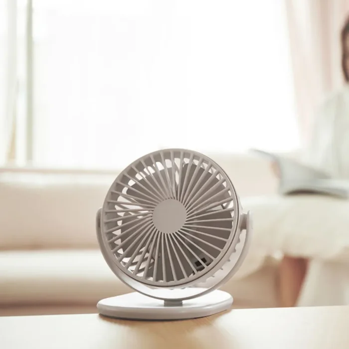 AISOLOVE F3 พัดลมหนีบโต๊ะ รุ่น Clip Fan สีน้ำเงิน ปรับองศาได้ ถอดล้างง่าย