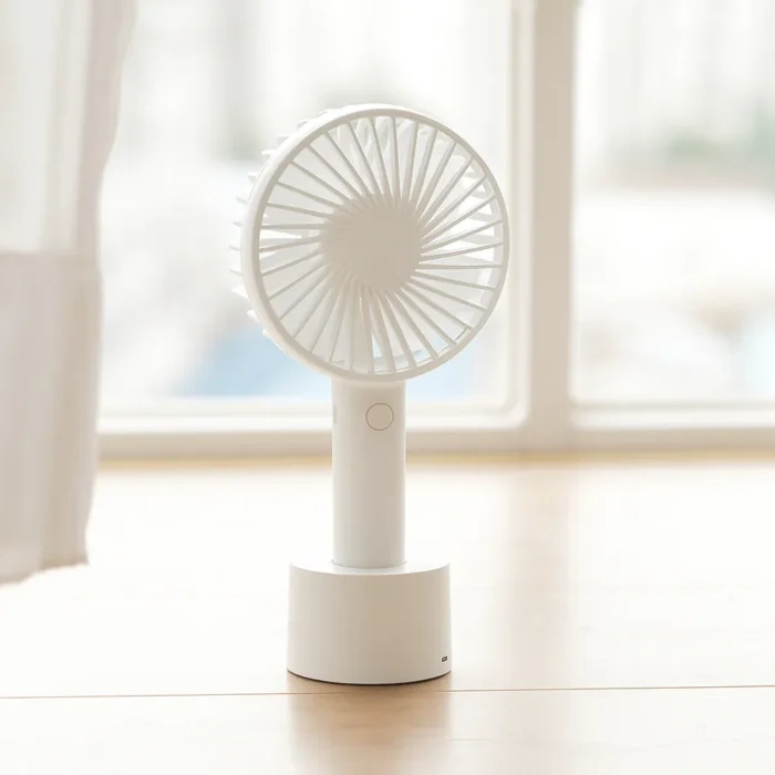 AISOLOVE N9P พัดลมพกพาไร้สาย รุ่น Handy Fan สีขาว เสียงเงียบ ลมแรง ใช้งานได้นาน