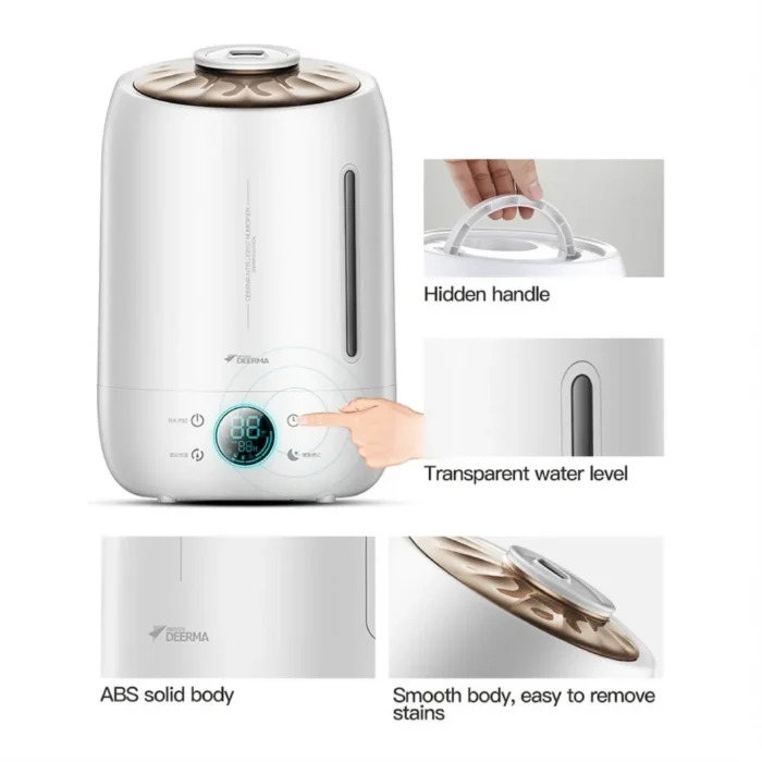 deerma-ultrasonic-air-humidifier-f600-4 Deerma Ultrasonic Air Humidifier F600 เครื่องทำความชื้น ความจุ 5 ลิตร