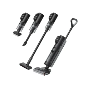 dreame-h12-dual-wet-and-dry-vacuum-1 Dreame H12 Dual Wet and Dry Vacuum เครื่องดูดฝุ่นถูพื้น 3-in-1 แรงดูด 16,000Pa ซักแปรงเป่าแห้งอัตโนมัติ สีดำ