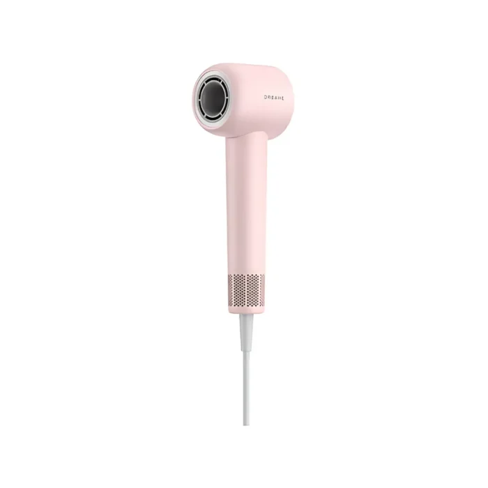 dreame-hair-gleam-hair-dryer-pink-1 Dreame Hair Gleam (Hair Dryer) Pink ไดร์เป่าผมความเร็วสูง มอเตอร์ 110,000 RPM ไอออนลบ 200 ล้าน NTC สีชมพู