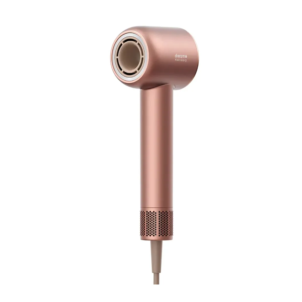 dreame-hair-glory-hair-dryer-rose-gold-1 Dreame Hair Glory (Hair Dryer) Rose Gold ไดร์เป่าผมความเร็วสูง มอเตอร์ 110,000 RPM ไอออนลบ 300 ล้าน 70 m/s NTC สีโรสโกลด์