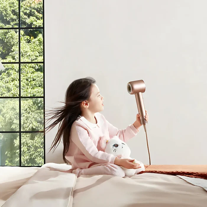 dreame-hair-glory-hair-dryer-white-4 Dreame Hair Glory (Hair Dryer) White ไดร์เป่าผมความเร็วสูง มอเตอร์ 110,000 RPM ไอออนลบ 300 ล้าน 70 m/s NTC สีขาว