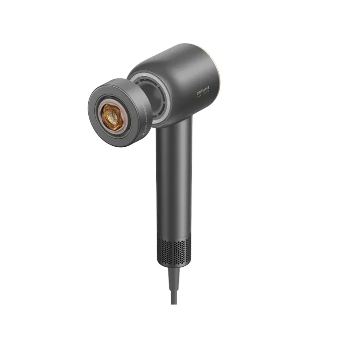 dreame-hair-glory-pro-hair-dryer-gray-4 Dreame Hair Glory Pro (Hair Dryer) Gray ไดร์เป่าผมความเร็วสูง มอเตอร์ 110,000 RPM ไอออนลบ 300 ล้าน พร้อมหัว Essence Nozzle สีเทา