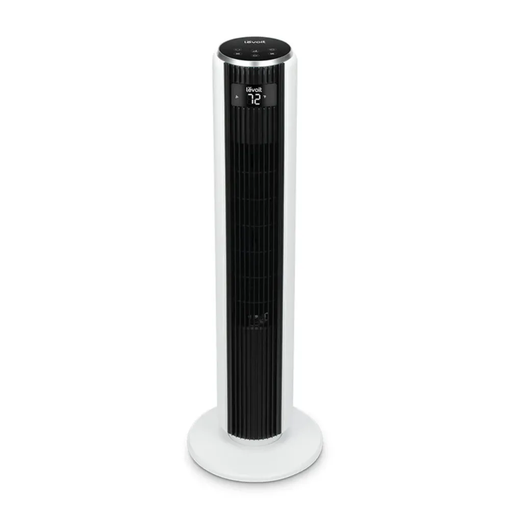 levoit-tower-fan-ltf-f362-weu-1 Levoit พัดลมทาวเวอร์ รุ่น LTF-F362-WEU 36 นิ้ว ปรับแรงลม 12 ระดับ 4 โหมด เสียงเงียบ 20dB พร้อมรีโมท สีขาว