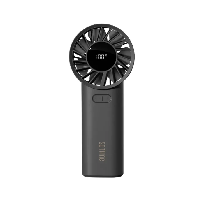 SOTHING Engine 60 High Speed Handheld Fan พัดลมมือถือแรงสูง ปรับลม 100 ระดับ จอ LED แบต 3600mAh สีเทา