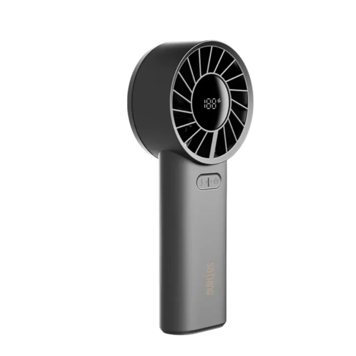 SOTHING Engine 60 High Speed Handheld Fan พัดลมมือถือแรงสูง ปรับลม 100 ระดับ จอ LED แบต 3600mAh สีเทา