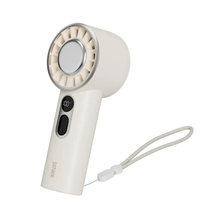 sothing-engine-ice-white-1 SOTHING Engine Ice Handheld Fan พัดลมมือถือทำความเย็น Cooling Pad ปรับลม 100 ระดับ สีขาว