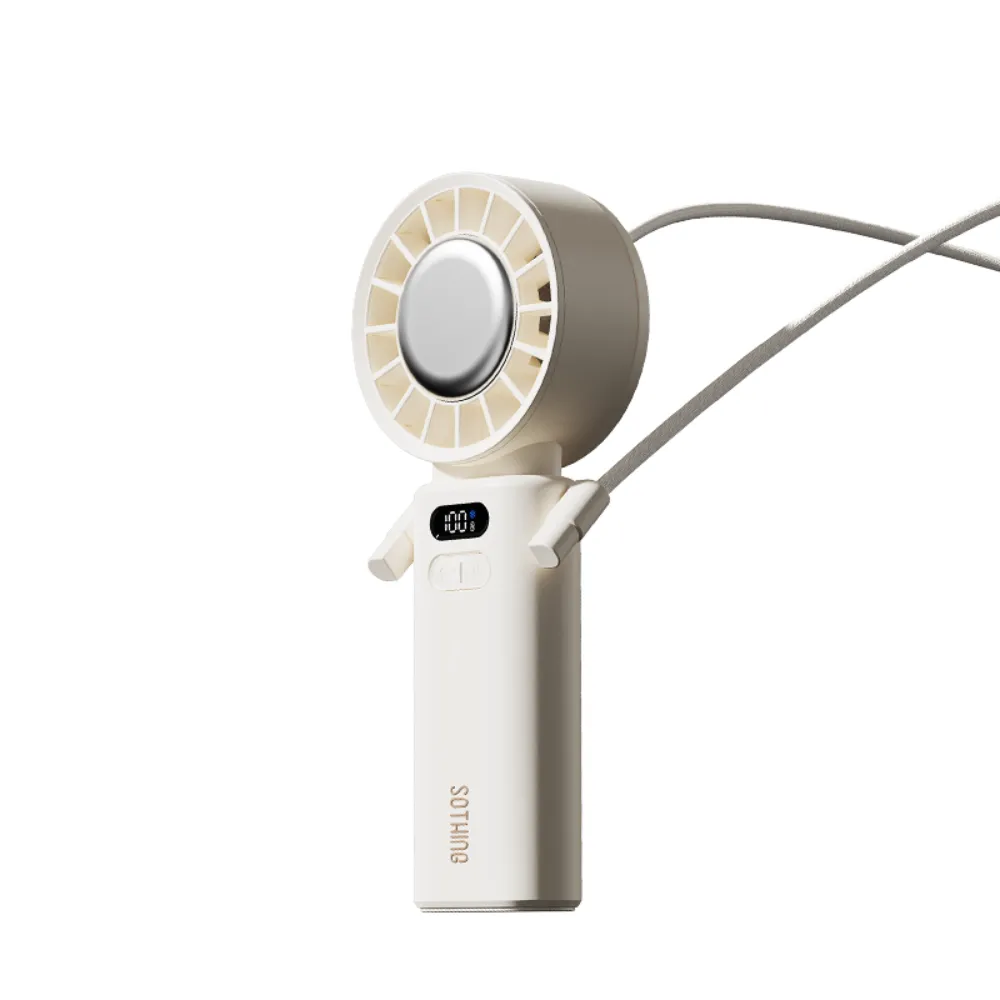 sothing-engine-ice-z-white-1 SOTHING Engine Ice Z Handheld Fan พัดลมมือถือทำความเย็น Cooling Pad ปรับลม 100 ระดับ พร้อมสายคล้อง สีขาว
