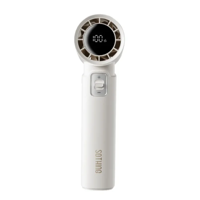 sothing-engine-power-white-1 SOTHING Engine Power High Speed Handheld Fan พัดลมมือถือแรงสูง แบต 9000mAh เป็นพาวเวอร์แบงค์ได้ ปรับ 100 ระดับ สีขาว