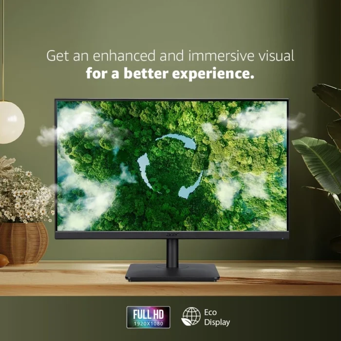 Acer V227Q bip 21.5 นิ้ว จอคอมพิวเตอร์ รับประกัน 3 ปี