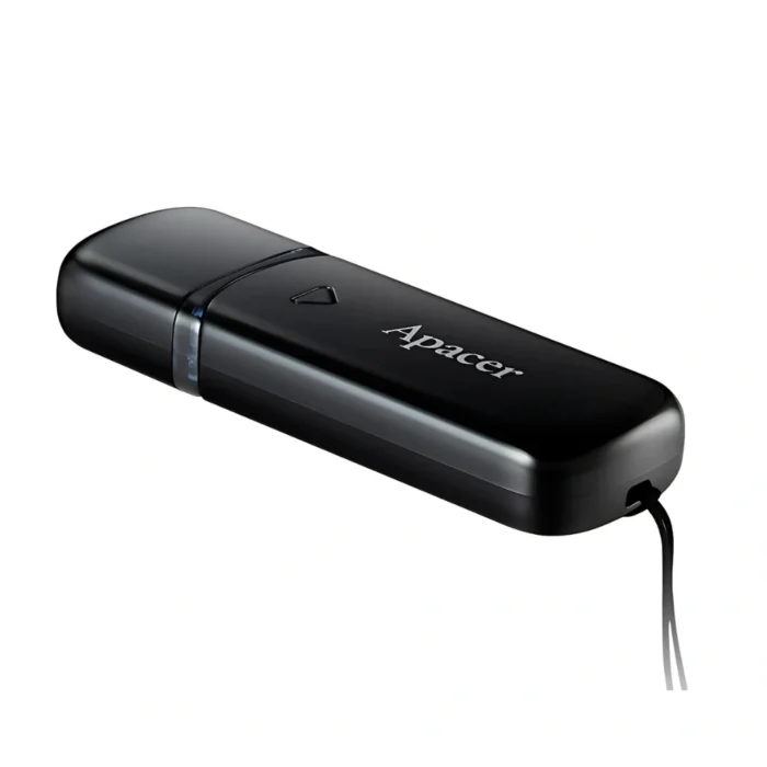 Apacer AH355 32GB Black แฟลชไดรฟ์สีดำ