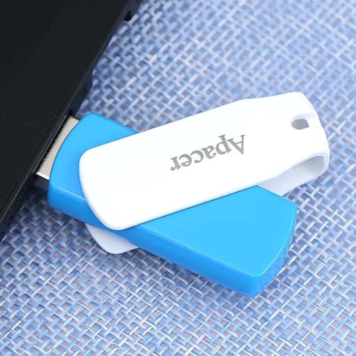 Apacer AH357 32GB Blue แฟลชไดรฟ์สีน้ำเงิน