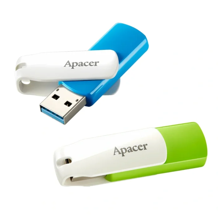 Apacer Handy Steno AH335G 32GB แฟลชไดรฟ์สีเขียว