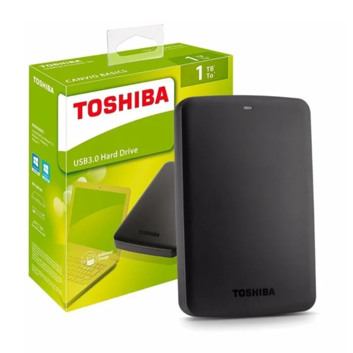 Toshiba Canvio Basics A3 1TB External HDD ฮาร์ดดิสก์ภายนอก