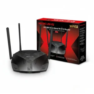 Mercusys MR70X AX1800 Gigabit Router 01 Mercusys MR70X เราเตอร์ Wi-Fi 6 AX1800 พร้อม 4 เสาสัญญาณ