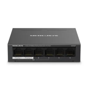 Mercusys MS106LP สวิตช์ poe 4-Port PoE+ จ่ายไฟ 40W