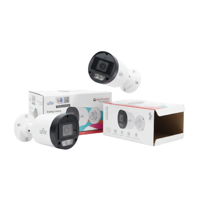 UAC-B125-AF28M-W-5MP 03 กล้องวงจรปิด Uniview UAC-B125-AF28M-W 5MP ColorHunter พร้อมกล่อง (2 ตัว)