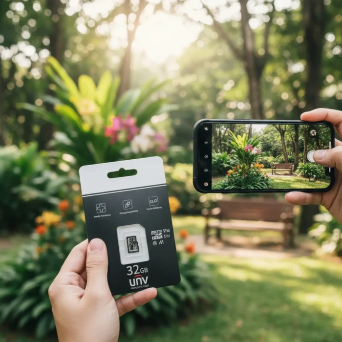 UNV 32GB TF-32G 04 เมมโมรี่การ์ด 32GB UNV เหมาะสำหรับบันทึกภาพ/วิดีโอจากกล้องและสมาร์ทโฟน