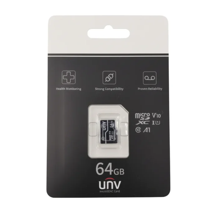 UNV 64GB TF-64G-T-C 01 เมมโมรี่การ์ด UNV 64GB TF-64G-T-C Class 10 สำหรับกล้องวงจรปิด