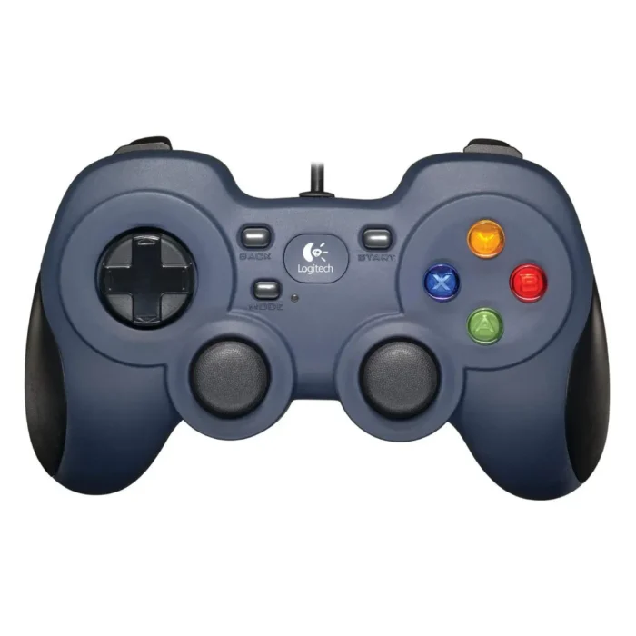 f310-gamepad-ap-1 Logitech Gamepad F310 จอยเกมมิ่งแบบมีสาย PC เค้าโครงคอนโซล D-Pad 4 สวิตช์ สีน้ำเงิน/ดำ