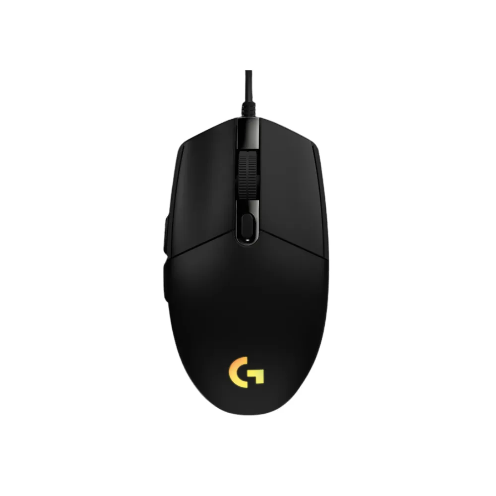 g102-gen2-lightsync-black-1 Logitech G102 GEN2 LIGHTSYNC เมาส์เกมมิ่งแบบมีสาย 8,000 DPI - RGB สีดำ