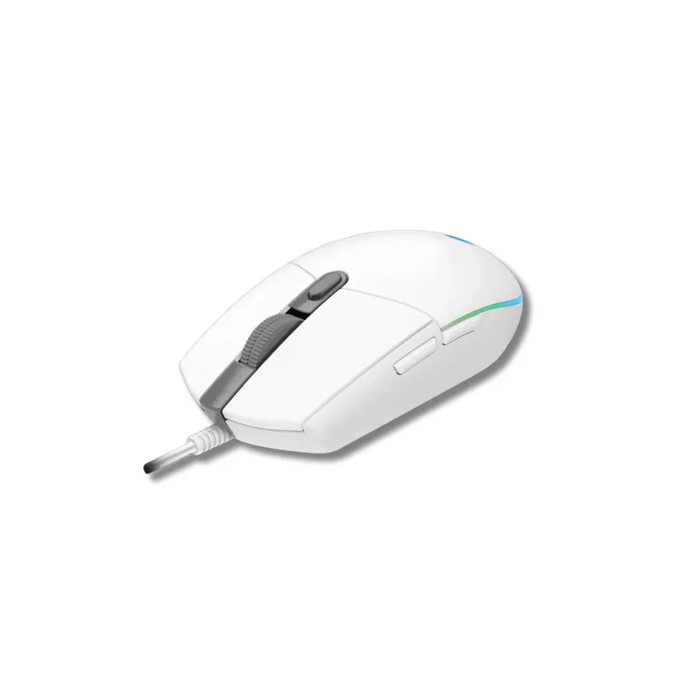 g102-gen2-lightsync-white-1 Logitech G102 GEN2 LIGHTSYNC เมาส์เกมมิ่งแบบมีสาย 8,000 DPI RGB สีขาว