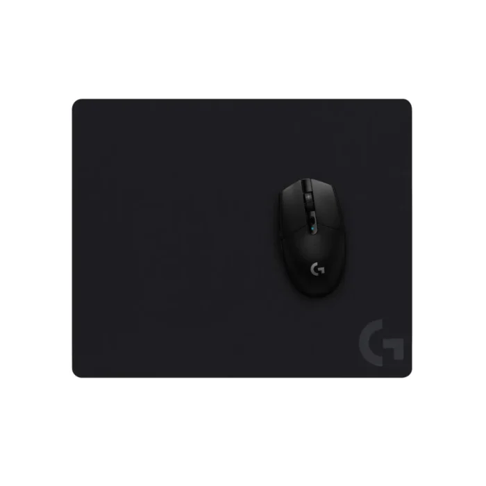 Logitech G240 Cloth Gaming Mouse Pad แผ่นรองเมาส์เกมมิ่ง ขนาด 340x280 มม. พื้นผิวผ้าสีดำ