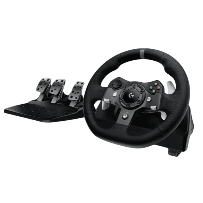 g29-driving-force-ps4-4 Logitech G29 Driving Force Racing Wheel พวงมาลัยเกมมิ่ง พร้อมแป้นเหยียบสำหรับ PS5, PS4 และ PC