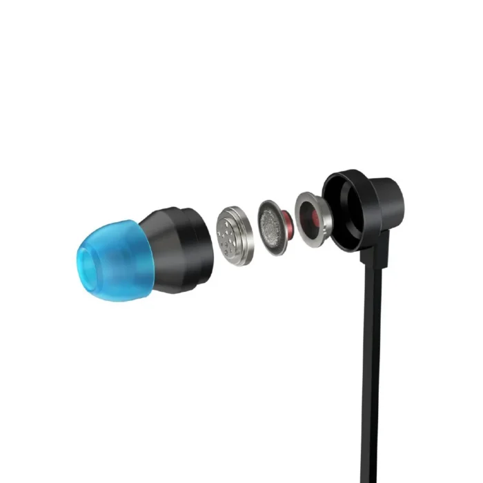 Logitech G333 Buffy Gaming Earphones หูฟังอินเอียร์เกมมิ่ง ไมค์ในสาย 3.5mm + USB-C สีดำ