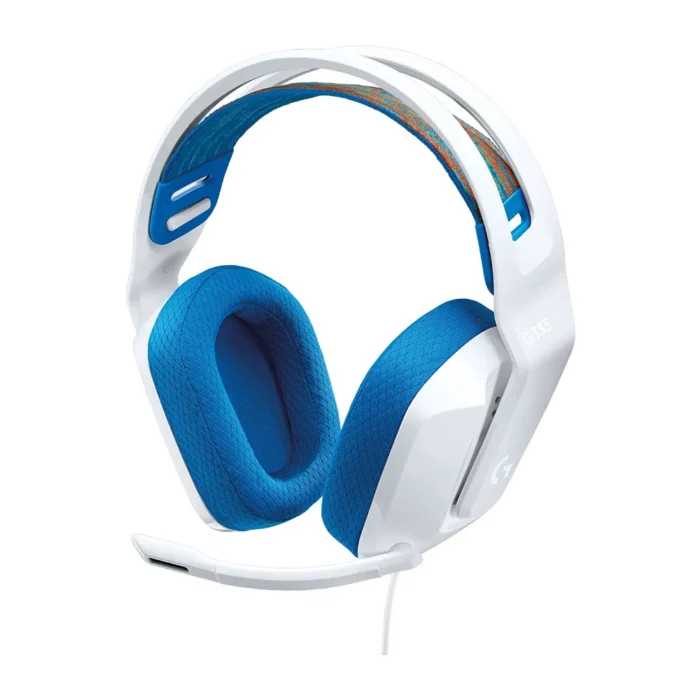 g335-wired-white-4 Logitech G335 Wired Gaming Headset หูฟังแบบมีสาย ไดรเวอร์ 40 มม. สีขาว