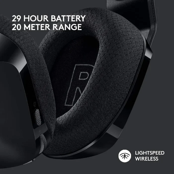 g733-lightspeed-black-4 Logitech G733 LIGHTSPEED Wireless Gaming Headset หูฟังเกมมิ่งไร้สาย 40 มม. ไมค์ BLUE VO!CE RGB สีดำ